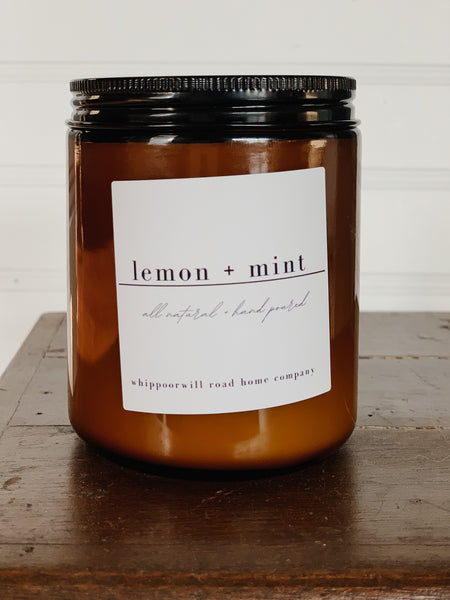 Lemon + Mint Candle