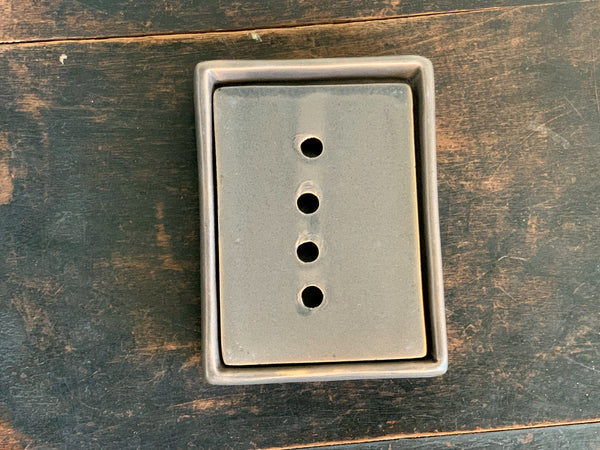 Stoneware Soap Dish